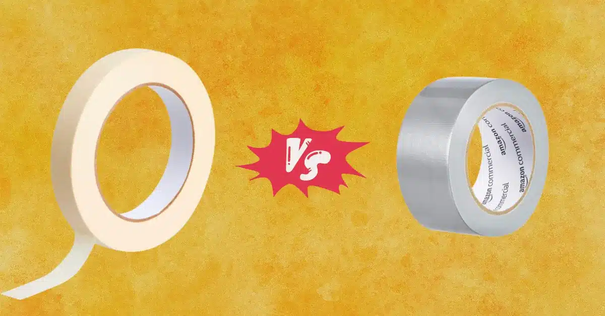Masking Tape vs Duct Tape